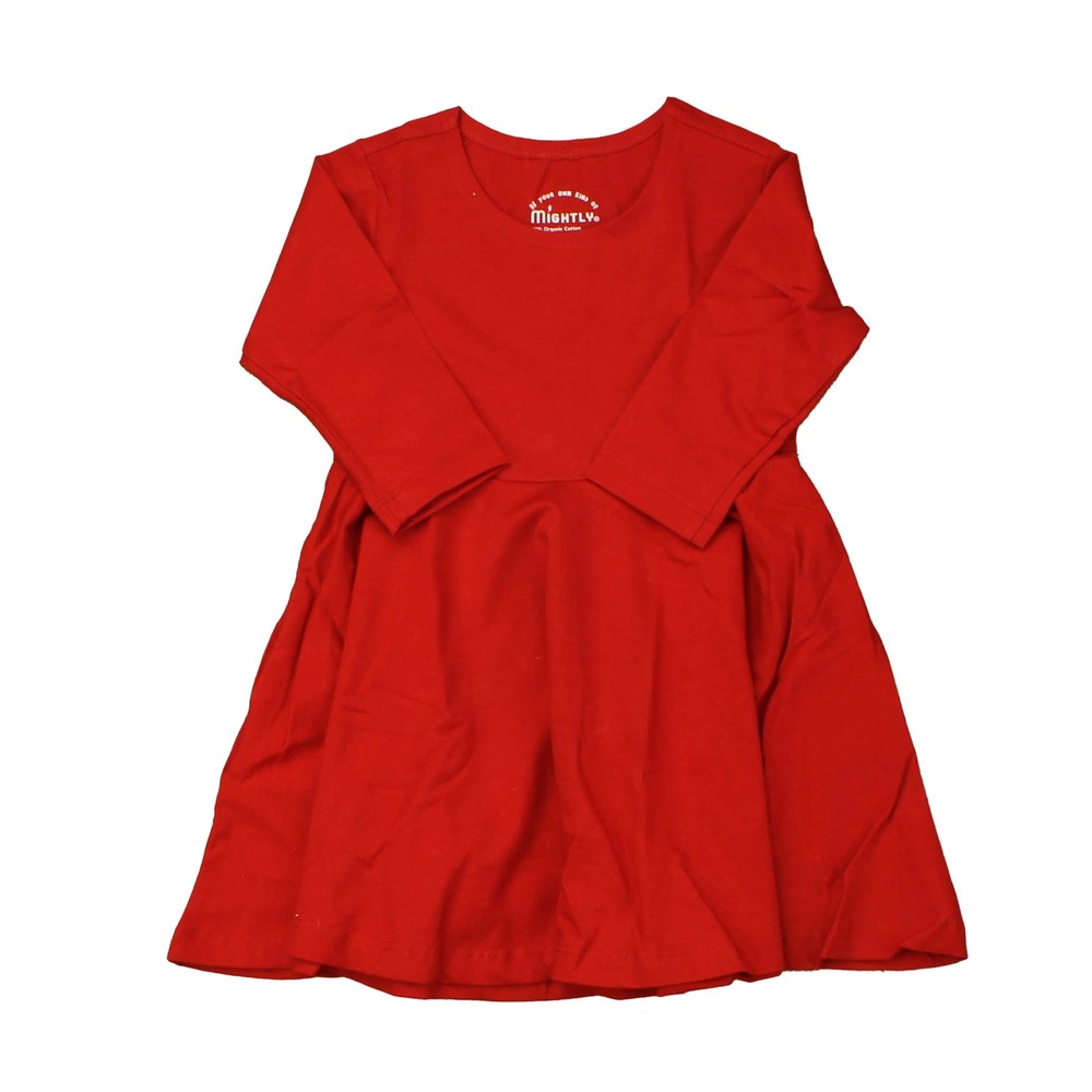 Mightly Girls Red Dress size: 8 Years
